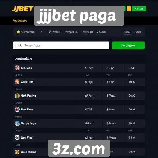 jjjbet paga análise de recursos e funcionalidades